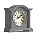 JONES CLOCKS® Kensington Mantel Clock | Small Classic Arch top Clock | Gray | Stylish & Contemporary | Ideal for Desk, Mantelpiece, Bookshelf or Bedside