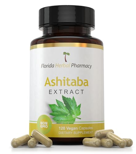Florida Herbal Pharmacy Japanese Ashitaba Leaf Extract Capsules 10:1 (120 Capsules) Two Months Supply