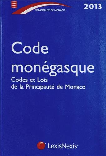 Code monégasque 2013