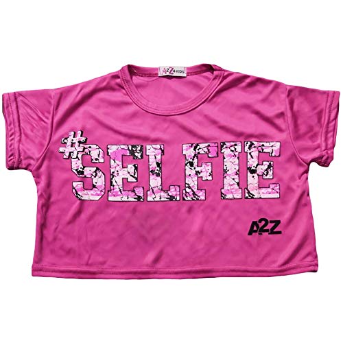 Image of A2Z 4 Kids Girls Love Crop Top T-Shirt And Splash Fashion Leggings Girls Pants Kids Outfit Sets Age 5-14 Years