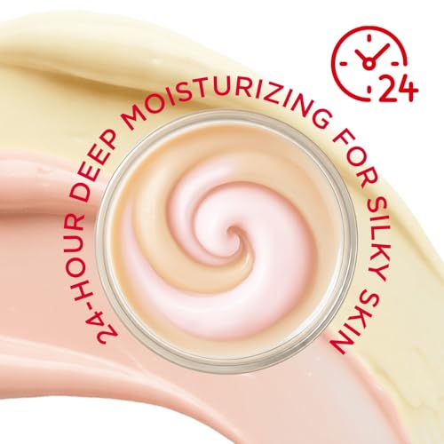 Image of Princess Belle Rose Whipped Shea Body Butter, Body Moisturizer for Dry Skin, Smell Good, Rose Gifts for Women-2 Pack (3.4floz + 6.8 floz)