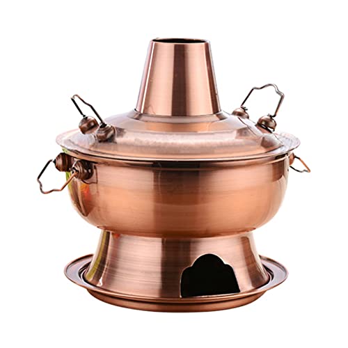 Olla tradicional china de cobre para hot pot