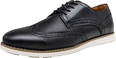Leather Wingtip629-black