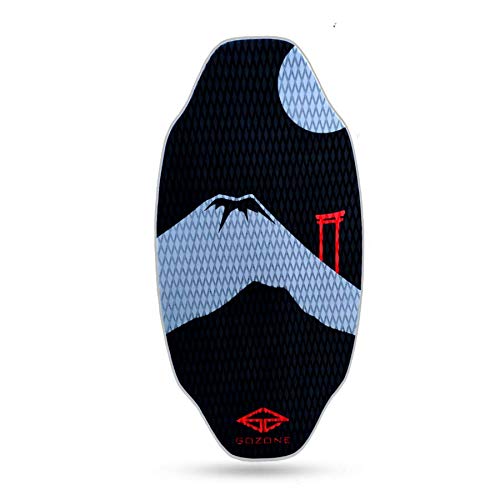 GoZone Skimboard Hiro Black/Grey HPL + EVA