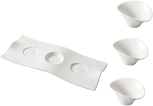 FUOYLOO 1 Set Ceramic Seasoning Sauce Dish planchas ceramic appetizer plates condiment dish mini serving dish dishes Sauce Cup mini condiments