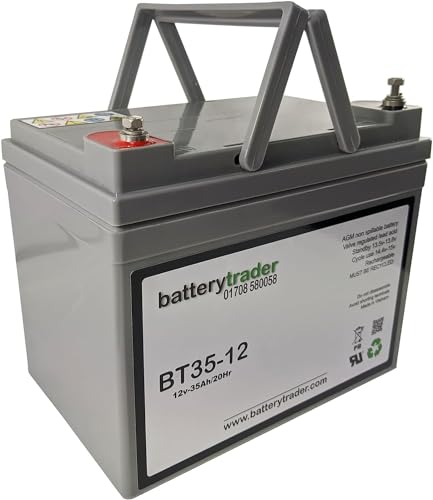 BatteryTrader® battery compatible with Long U1-36NE replacement 12v sealed lead 35ah