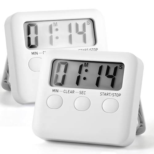 Magnetic Digital Timer 2-Pack for Kids – 99:59 Max