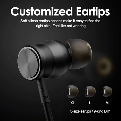 Image of HIVEN Neckband Bluetooth Earphones Upto 120 Hours | 13mm Dynamic Driver | Soft Silicone Eartips | Adjustable Fit | Bluetooth Neckband, Wireless with Mic in Ear Earphones (Green)
