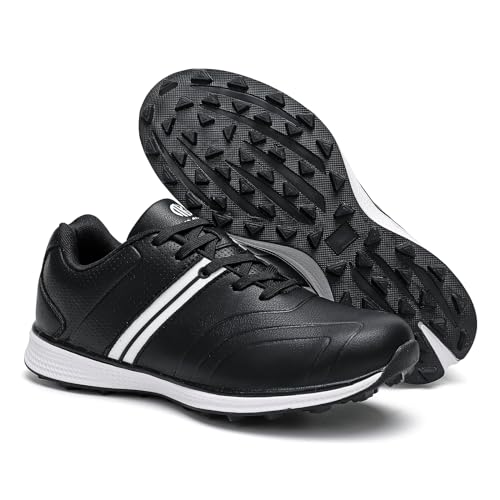Image of Men's Golf Shoes Professional Spikeless Golfers Training Sneakers