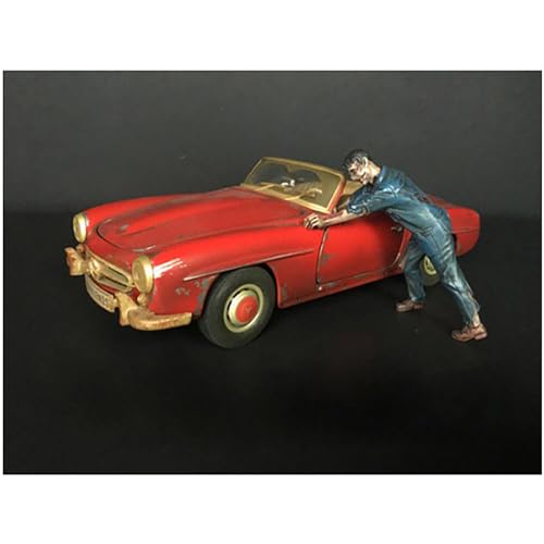 Figurine mécanique Zombie IV American Diorama pour diorama automobile miniature 1/24