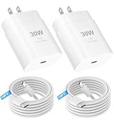 16 15 Pro Max Charger 30W USB C 16 15 Charger Block Fast Charging with 10FT Long Type C Cord Cabl...