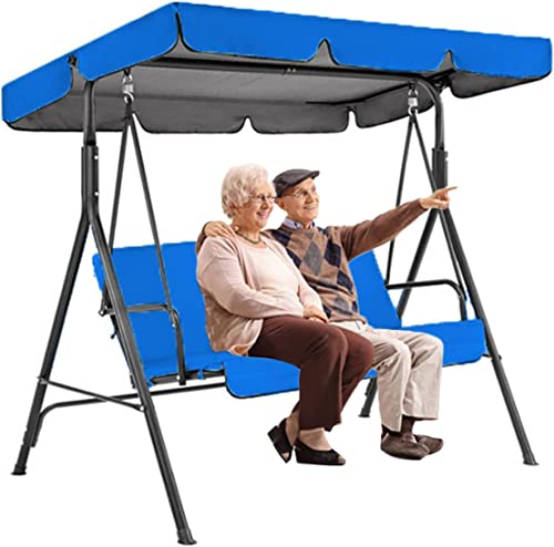 Funda para columpio de jardín exterior impermeable resistente para hamaca de 3 plazas 2