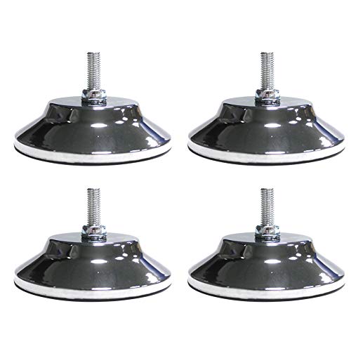 Pool Table Leveling Kit, 4PCS Heavy-Duty Metal Game Table Leg Levelers & Adjusting Pads - Stabilize Foosball, Billiard, Air Hockey Tables - Thumbnail 6