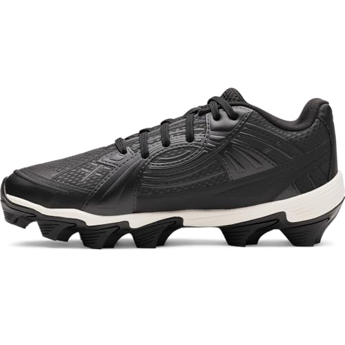Under Armour Women's Glyde Sola RM Softball Cleats, (001) Black/White/Black,