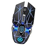 Souris silencieuse : fabriquée à partir de matériaux pour une utilisation durable, souris rechargeable