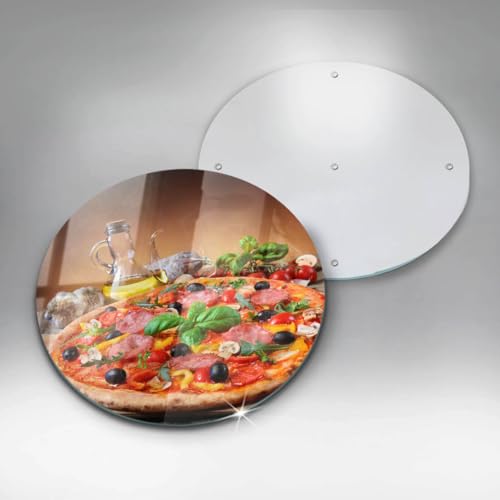 Planche à découper induction 30cm Wallfluent accessoire de cuisine pizza - 5