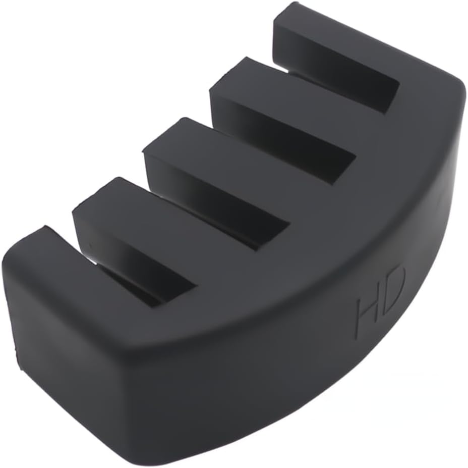Ultra Rubber Cello Mute Practice Cello Mute 3/4-4/4 Silencer Volume Reducer Rubber Silent Cellos Accessories - Black