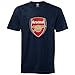Arsenal Football Club Official Soccer Gift Mens Crest T-Shirt