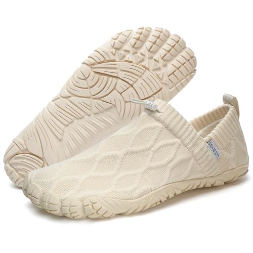 Image of WateLves Barefoot Water Shoes Women Men Minimalist Comfortable Walking Shoes Beach Outdoor Running Sneakers