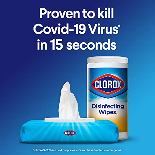 Cloroxpro Disinfecting Wipes, Healthcare Cleaning And Industrial Cleaning, Clorox Disinfectant, Bleach Free Cleaning Wipes, Crisp Lemon, 75 Count - 31404 #TOP2