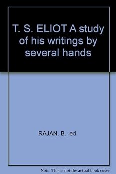 Hardcover T. S. ELIOT A study of his writings by several hands Book