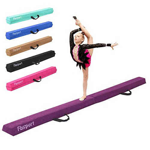 FBSPORT Poutre de Gymnastique 270 CM Poutre d'équilibre de Gymnastique se Pliante, équipement d'exercice de Sport de Faisceau de Faisceau de Plancher de Gymnastique pour la Formation d'enfants