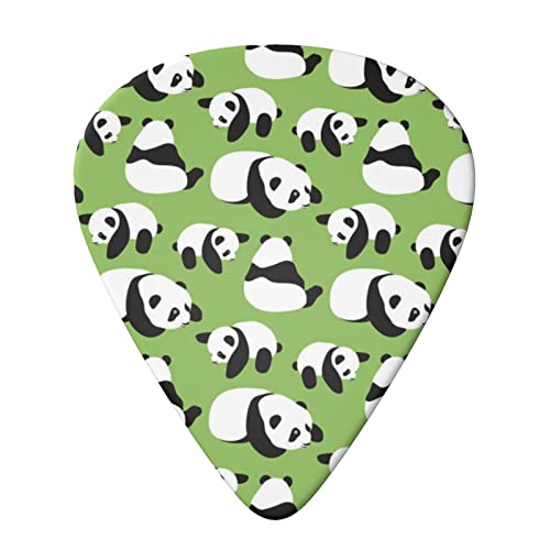 Ensemble de 6 médiators de guitare Panda à fond vert pour guitare acoustique, guitare électrique, basse, ukulélé – fin… - Les Beatles, Paul McCartney, John Lennon, RIngo Starr, George Harrison Ensemble de 6 médiators de guitare Panda à fond vert pour guitare acoustique, guitare électrique, basse, ukulélé - fin… – Image 4