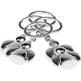 ❤ Multi Uses & Portable: Es ist nicht nur ein wunderbarer personalisierter Schlüsselring, sondern auch eine hübsche Dekoration für Ihre Handtasche und Geldbörse. Leicht, Größe ca. 3,9 * 3 * 1,2 cm, leicht zu tragen.