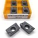 APKT1003 APMT1135 APKT1604 PDER 76 IC928 Carbide Inserts Lathe Cutter Turning Tool CNC Machine Cutting Tools Tungsten 10pcs(HW90APKT1003 VP15TF)