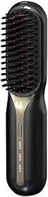 Mini Escova Alisadora De Cabelo Portátil Sem Fio USB (Preto)