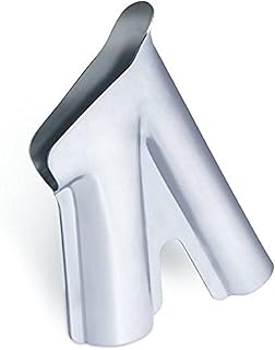 Steinel 70915 Schweißschuh, für Kunststoffschweißdraht bis 6 mm, Aufsteckbar auf 9 mm Reduzierdüse, Heißluftpistolen-Zubehör