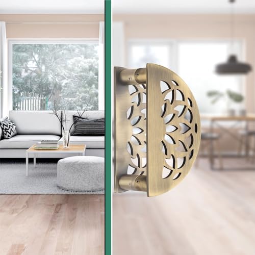 Image of COMPASS Main Door Handles for Home 6 inch, Stainless Steel Door Handle for Main Door, Heavy Duty Pull Handle for Wooden, Glass & Metal Doors