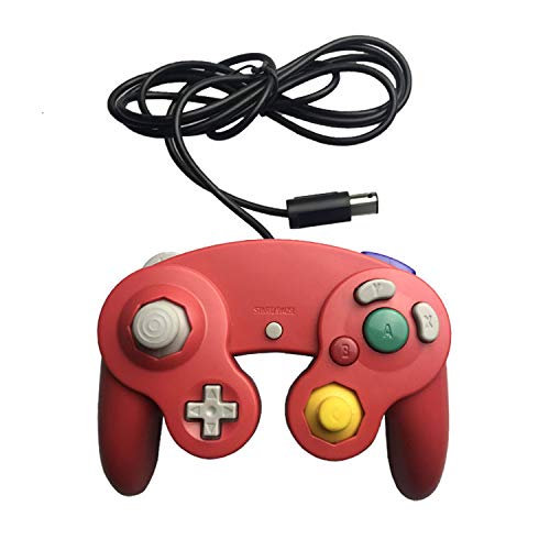 Crifeir The Wired controller for Gamecube Wii video Game Blue purple
