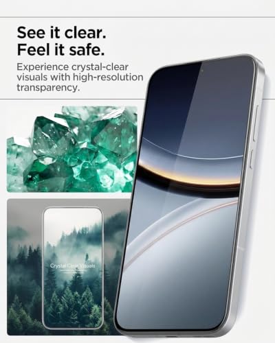 Image of Military-Grade Gorilla Tempered Glass Screen Protector for Poco F7 5G (anti-reflection technology) Full Screen Coverage, Scratch & Shockproof with Easy Installation Kit