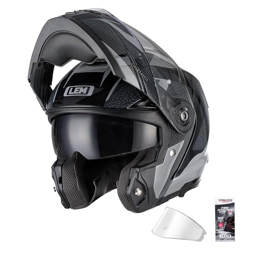 LEM Fiberglass Modular Touring Helmet