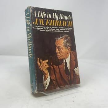 Hardcover A life in my hands;: An autobiography Book