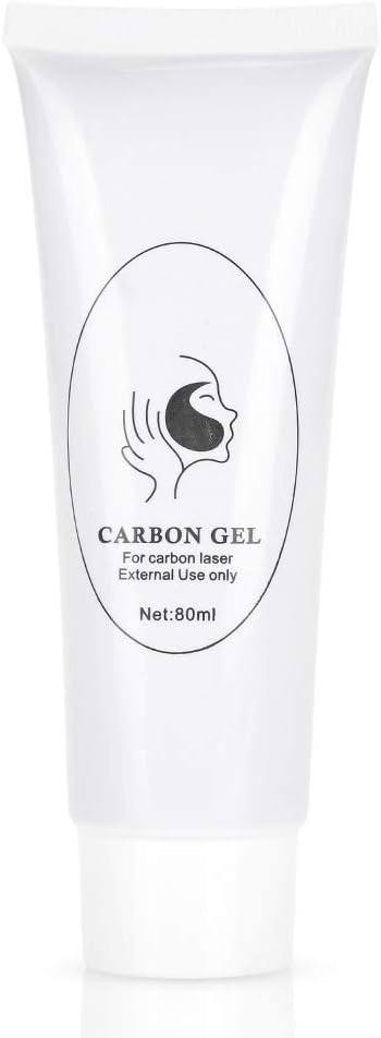 Nano-activated Carbon Gel, Carbon Cream Gel for Skin Rejuvenation Skin Whitening Skin Deep Cleaning Tighten The Skin, Remove The Wrinkle and Fade Blackheads