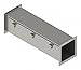 Hoffman Wireway, 304 Stainless Steel, 2 ft. Length, Without Knockouts