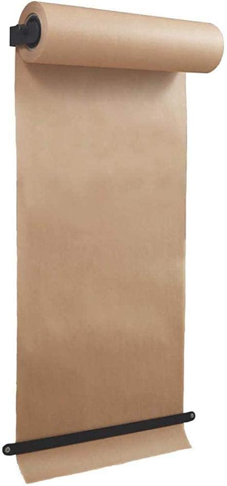Distributeur de papier kraft mural pour bureau, maison et café, 62,5 cm