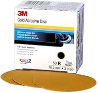 Vista 7 de 912 Hookit disco de arena P5A de 3" color oro de 3M, P320, 3, Dorado