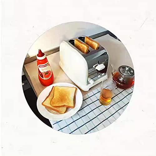 yzf 2-Scheiben-Toaster, mit hohem Hub und breitem Schlitz, mit Gefrieren, 1-6 Bräunungsstufen und Abbrucheinstellungen… – Bild 3