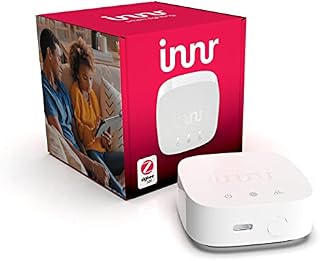 Innr Bridge, Smart Home Hub for Zigbee Devices, Voice Control with Amazon Alexa, Hey Google & Siri Shortcuts, WiFi, Zigbee 3.0, BG 220 UK