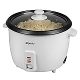 Elgento Rice Cooker with Non-Stick Aluminium Easy Clean Inner Pot, Keep Warm Fun...