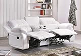 Mapo Möbel Ledersofa Kinosofa Relaxcouch Fernsehsofa 5129-Cup-2-2149 - 3
