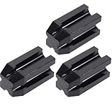 OSALADI 3 Stück Make Up Anspitzer für Augenbrauen und Eyelinerstifte Kosmetikspitzer mit Abnehmbarem Deckel Schwarz Kompatibel mit Zwei Stiftgrößen