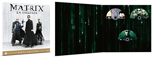 Matrix Trilogy Retro Vinyl Collection ( The Matrix / The Matrix Reloaded / The Matrix Revolutions ) [ Blu-Ray, Reg.A/B/C Import - Italy ] image 2