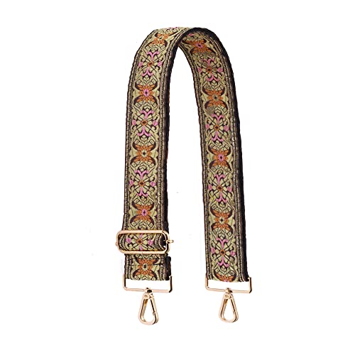 Image of S-Jacorry Purse Strap Replacement Crossbody Wide Shoulder Strap Adjustable Canvas Straps Handbag Strap Replacement Belts