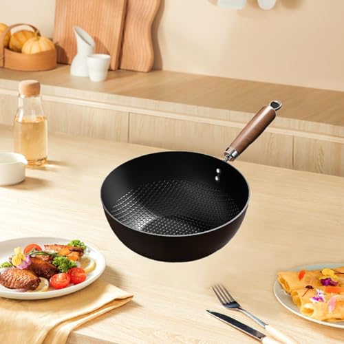 Wok de hierro 24 cm con mango ergonómico miniatura 7