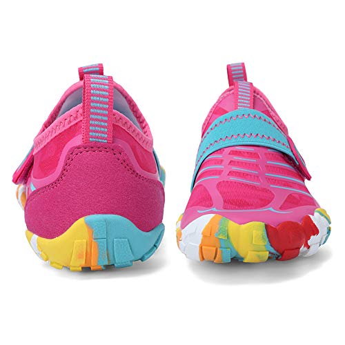 Cior Boys & Girls Water Shoes Sports Aqua Athletic Sneakers Lightweight Sport Shoes(Toddler/Little Kid/Big Kid) U120Wz2001-M.pink.aqa-33 #TOP4