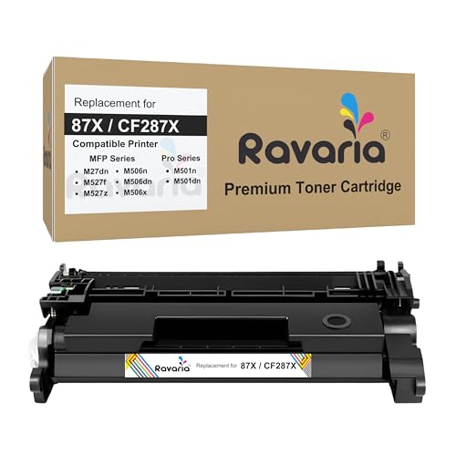 Image of 87X / CF287X Compatible Toner Cartridge for HP Printers MFP M527dn, MFP M527f, MFP M527z ,M506n, M506dn, M506x ,Pro M501n and Pro M501dn (87X / CF287X Toner Pack of 1)
